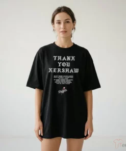 Los Angeles Dodgers Born X Raised Clayton Kershaw T-Shirt