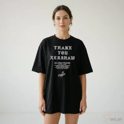 Los Angeles Dodgers Born X Raised Clayton Kershaw T-Shirt