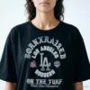 Los Angeles Dodgers Born X Raised On The Turf T-Shirt