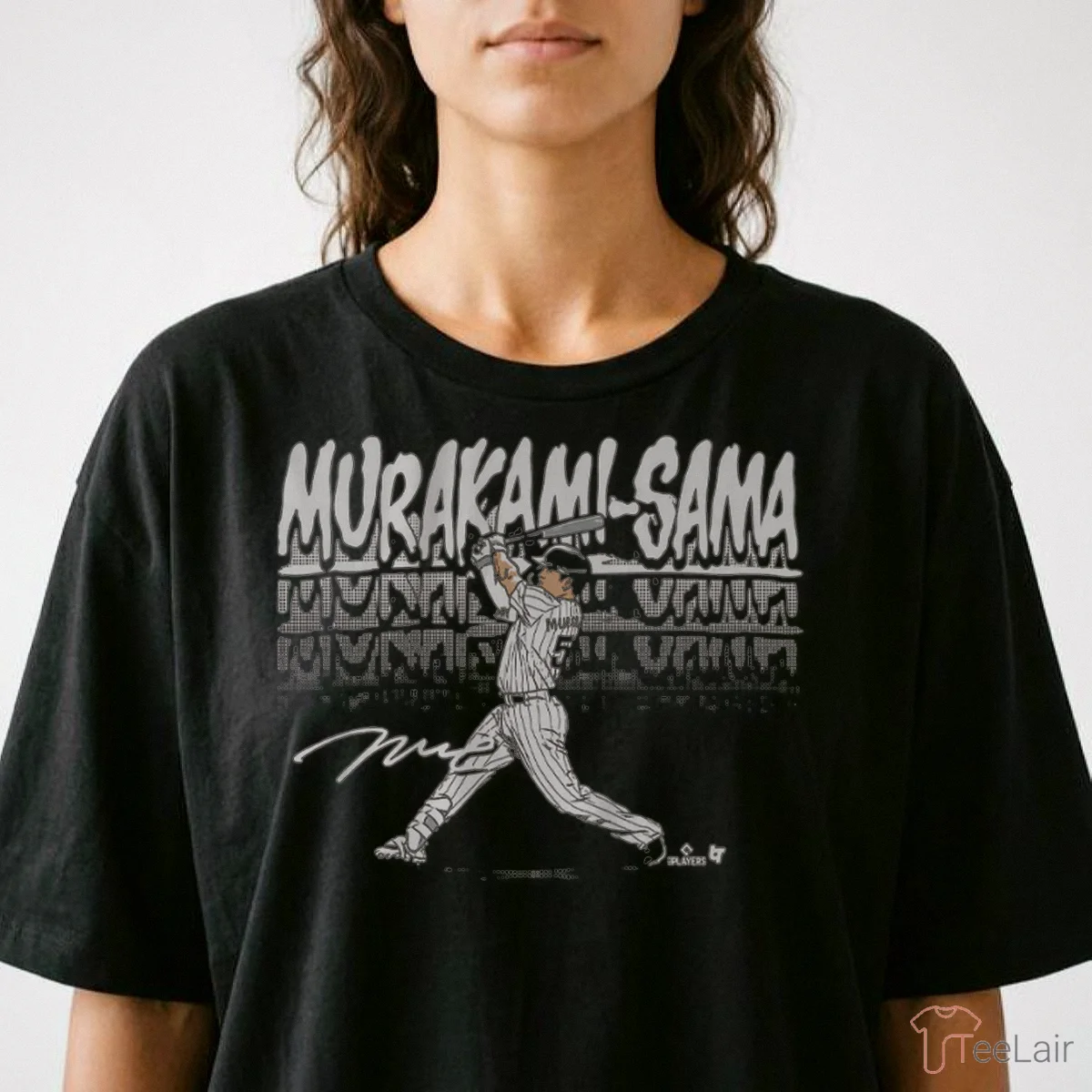 Munetaka Murakami Kami Sama Slugger Swing T Shirt Munetaka Murakami Kami-Sama Slugger Swing T-Shirt