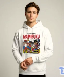 Official Niigata × Asakusa Namifuku We Wanna Make Many Smiles Shirt