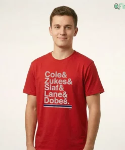 Montreal Hockey Ampersand Cole & Zukes & Slaf & Lane & Dobes Shirt