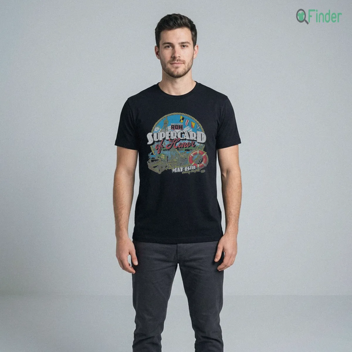 ROH Supercard Of Honor 2026 Event T Shirt ROH Supercard Of Honor 2026 Event T-Shirt