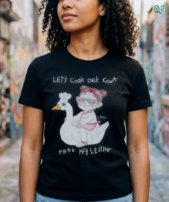 Official Let'S Cook Cook Cook Pfee Palestine Shirt