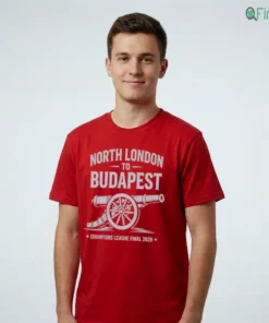 Official North London To Budapest Champions League Final 2026 Shirt