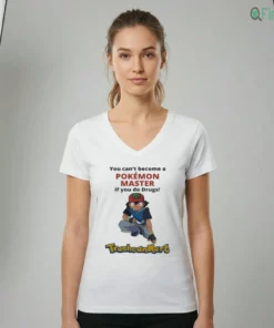 Official Trashcan Mart You Can'T Become A PokéMon Master If You Do Drugs Shirt