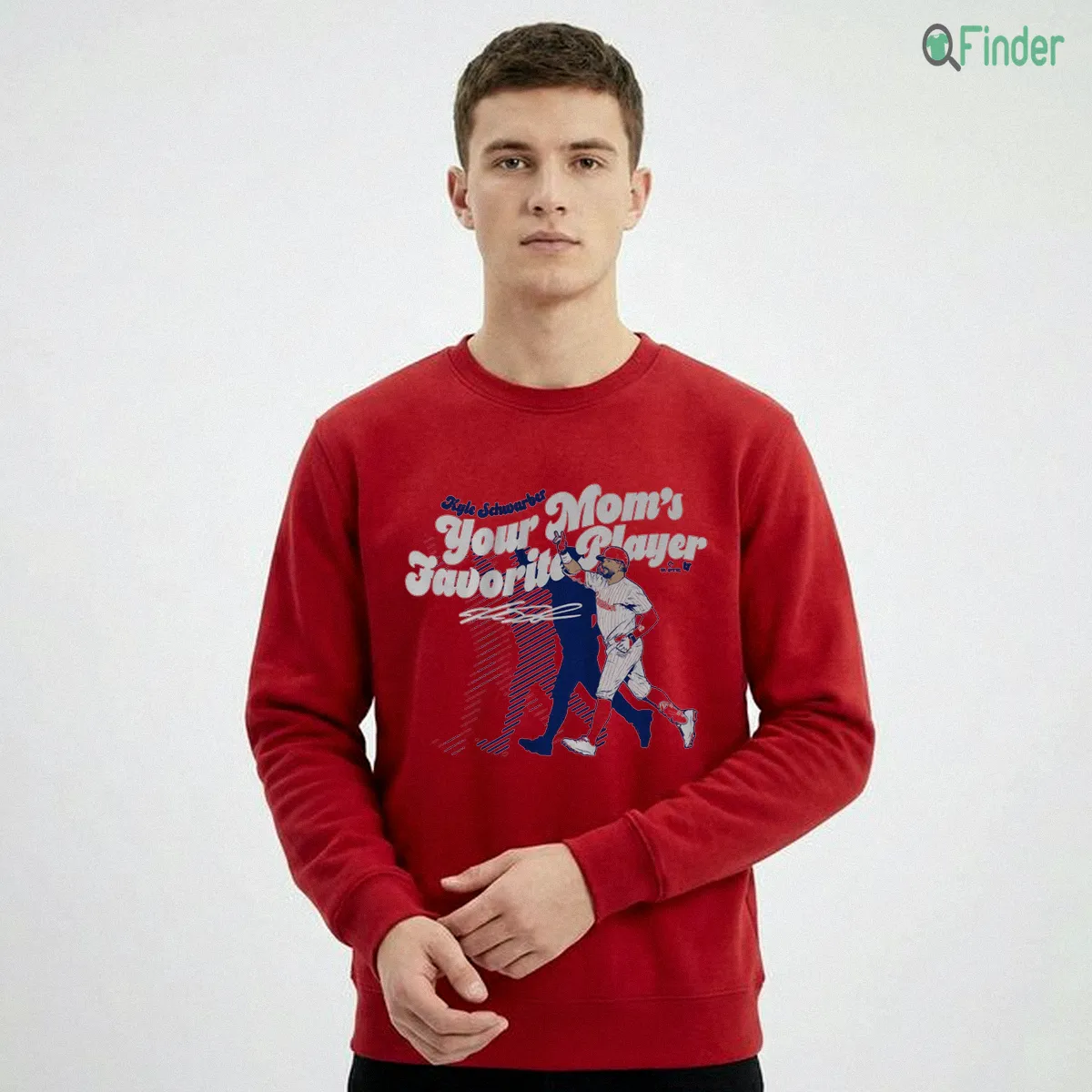 Kyle Schwarber Your Mom'S Favorite Player Shirt Kyle Schwarber Your Mom'S Favorite Player Shirt
