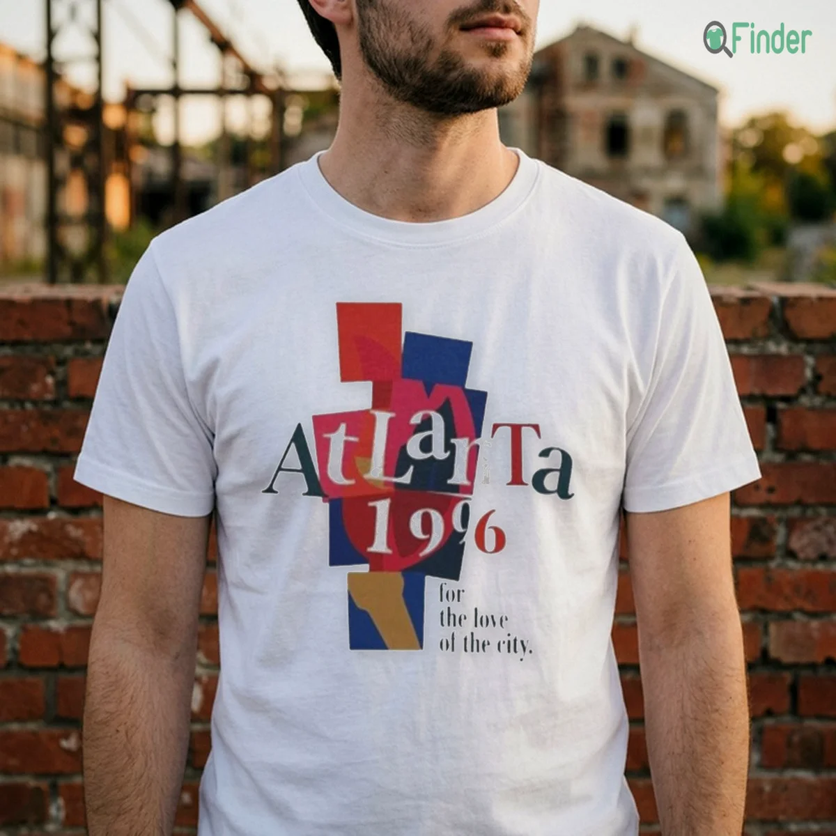 Official Atlanta 1996 For The Love Of The City Shirt Official Atlanta 1996 For The Love Of The City Shirt