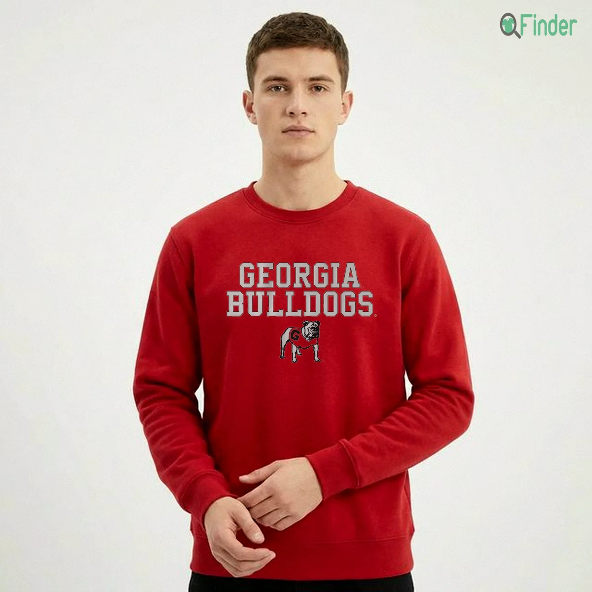 Georgia Bulldogs Text Logo Stack Shirt Georgia Bulldogs Text Logo Stack Shirt
