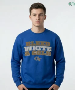 Georgia Tech Yellow Jackets Bleed White & Gold T-Shirt