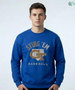 Georgia Tech Baseball Home Plate Shirt