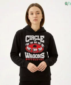 Official Circle The Wagons Buffalo NY Bills Football Fan Shirt