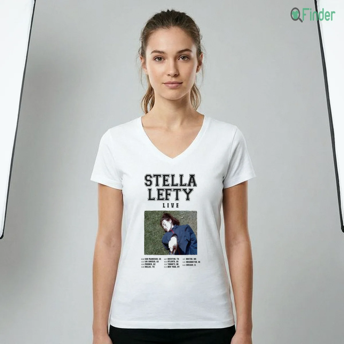 Official Stella Lefty Summer Tour 2026 Poster Shirt Official Stella Lefty Summer Tour 2026 Poster Shirt