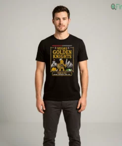 Official Vegas Golden Knights 2026 Western Conference Final Pixelated Knight Shirt