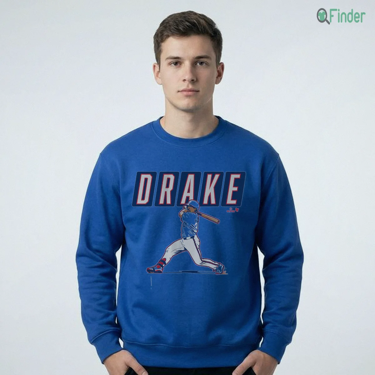 Drake Baldwin ATL Slugger Swing T Shirt Drake Baldwin ATL Slugger Swing T-Shirt