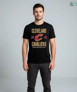 Official Cleveland Cavaliers 2026 NBA Eastern Conference Finals Retro T Shirt