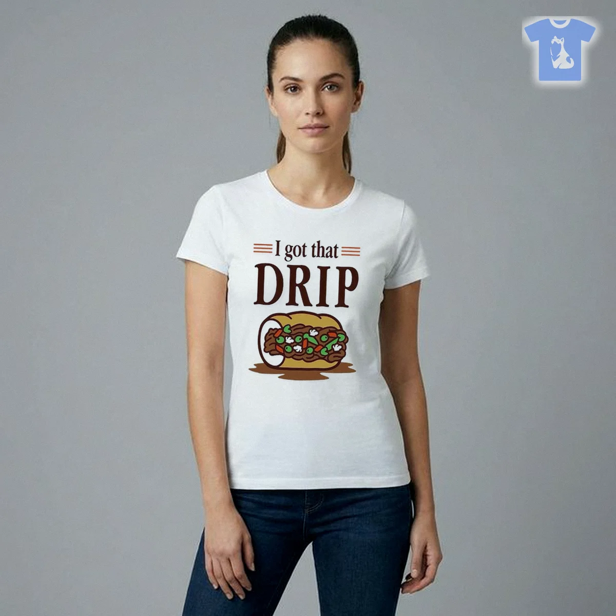 Official Chicago Italian Beef Sandwich I Got That Drip Graphic Shirt Official Chicago Italian Beef Sandwich I Got That Drip Graphic Shirt