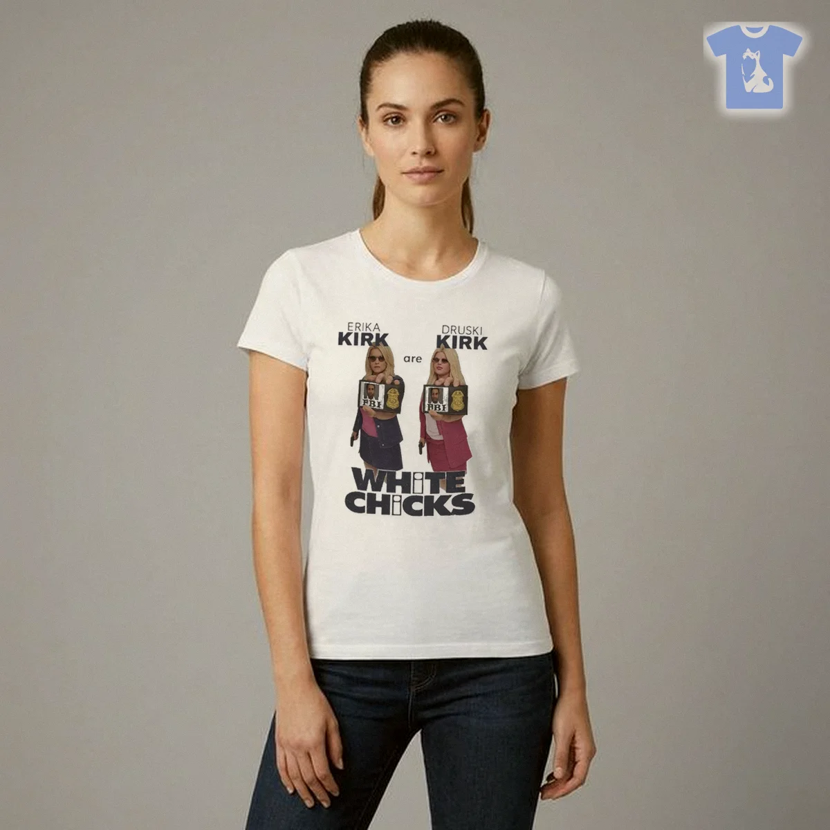 Official Jaxson Hayes Erika Kirk Are Druski Kirk White Chicks Shirt Official Jaxson Hayes Erika Kirk Are Druski Kirk White Chicks Shirt