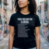 THINGS I TRUST MORE THAN A LIBERAL Flint Michigan Tap Water T-Shirt