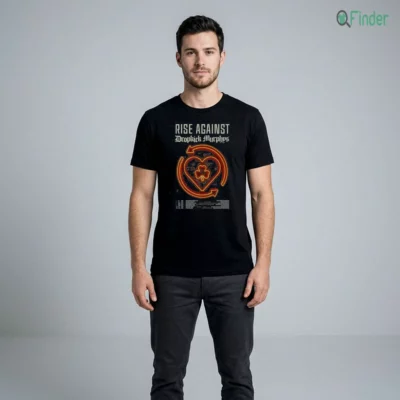 Official Rise Against Australia Tour 2026 Poster Shirt