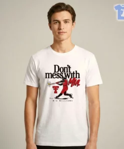Texas Tech Softball Don'T Mess With Mia Williams T-Shirt