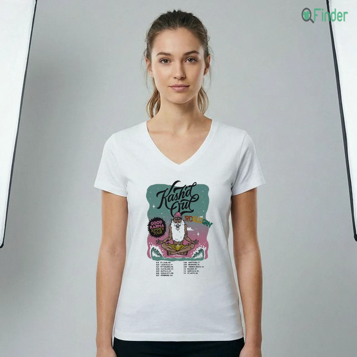 Official Kash'D Out 2026 Good Karma Summer Tour Poster Shirt Official Kash'D Out 2026 Good Karma Summer Tour Poster Shirt