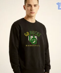 Oregon Baseball Home Plate Shirt