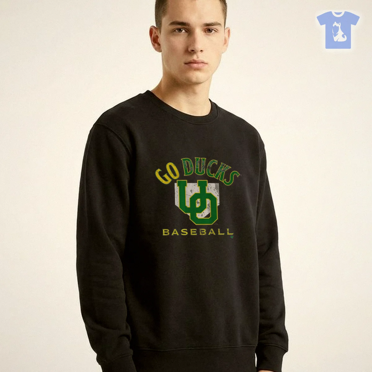 Oregon Baseball Home Plate Shirt Oregon Baseball Home Plate Shirt