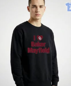 Oklahoma Football I Heart Baker Mayfield Shirt