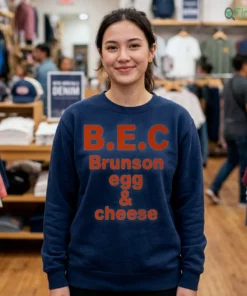 B.E.C Brunson Egg & Cheese Shirt