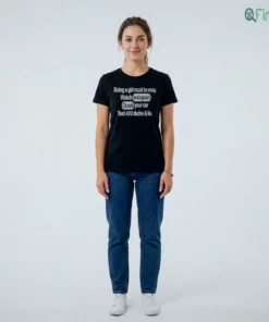 Being A Girl Must Be Easy Watch Instagram Crash Your Car Text 400 Dudes & Lie Shirt
