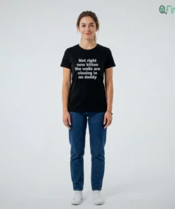 Not Right Now Kitten The Walls Are Closing In On Daddy Shirt