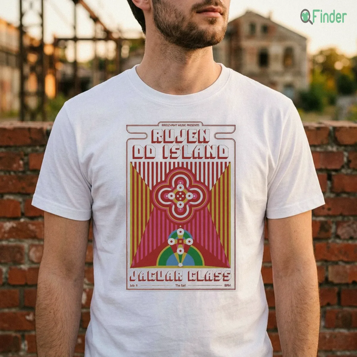 Rujen, DD Island And Jaguar Glass In Atlanta GA On July 11 2026 Poster Shirt Rujen, DD Island And Jaguar Glass In Atlanta GA On July 11 2026 Poster Shirt