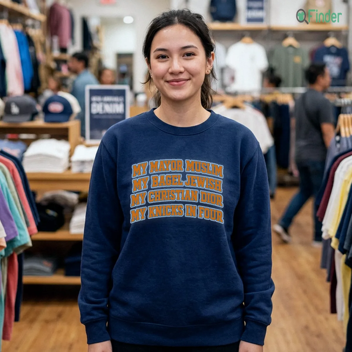 My Mayor Muslim, My Bagel Jewish, My Christian Fashion Shirt My Mayor Muslim, My Bagel Jewish, My Christian Fashion Shirt