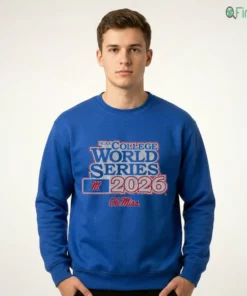 Ole Miss Baseball 2026 College World Series T-Shirt
