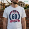 Philadelphia Phillies Reading Fightin Phils 60 Season'S Anniversary 1967–2026 Shirt