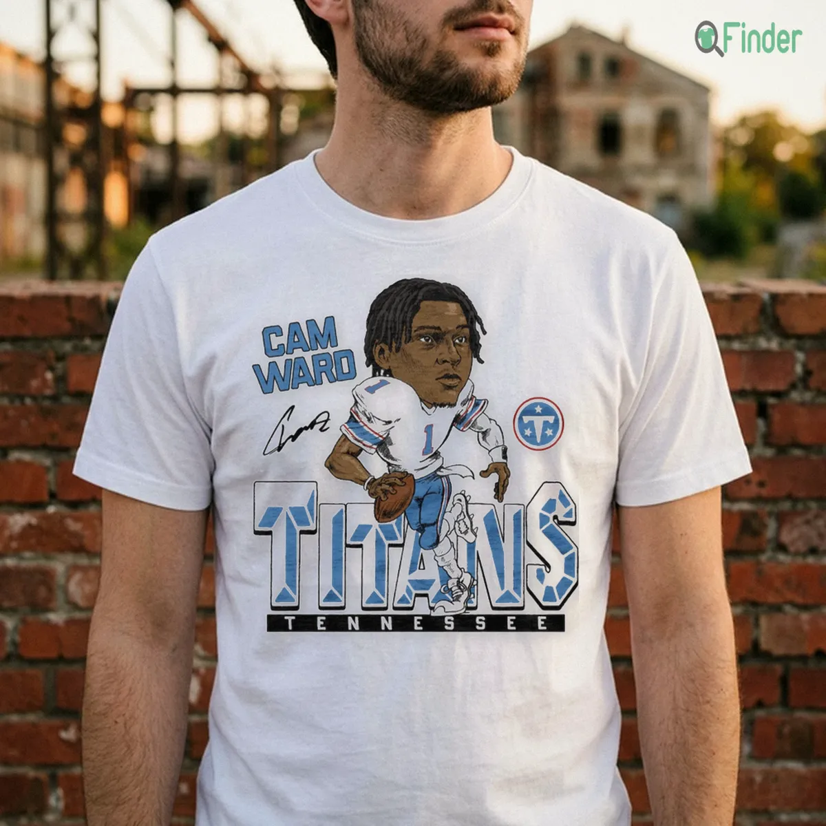 Titans Cam Ward Signature Shirt Titans Cam Ward Signature Shirt