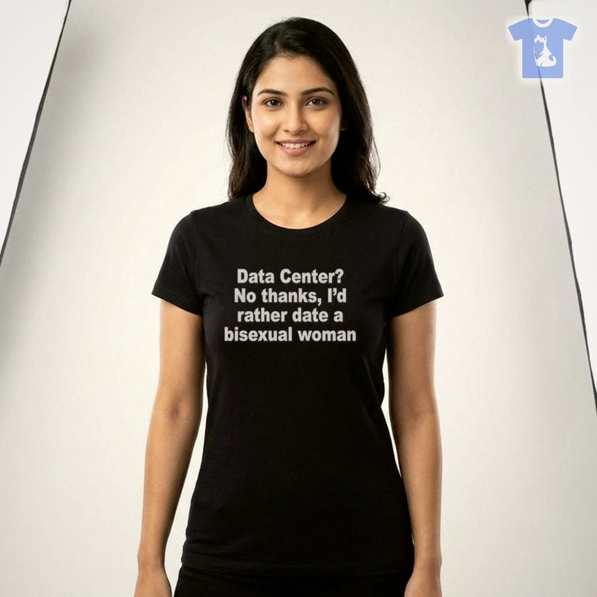 Data Center No Thanks, I'D Rather Date A Bisexual Woman Shirt Data Center No Thanks, I'D Rather Date A Bisexual Woman Shirt