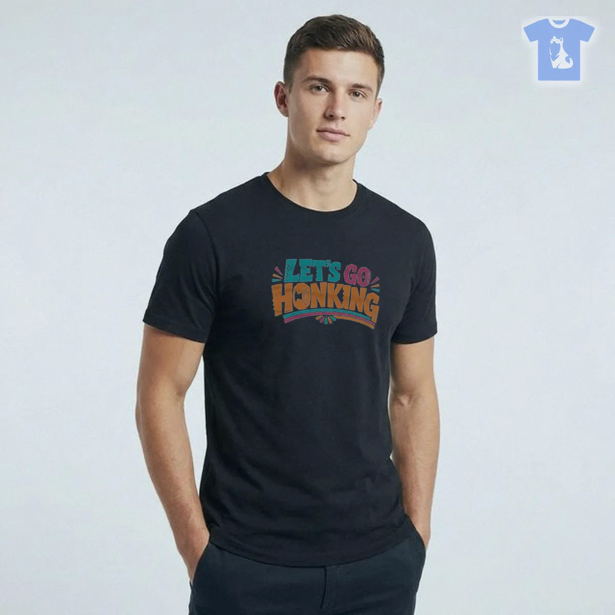 San Antonio Basketball Let'S Go Honking WHT Shirt San Antonio Basketball Let'S Go Honking WHT Shirt