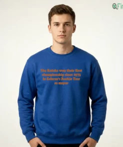 The Knicks Won Their First Championship Since 1973 In Zohran'S Rookie Year Shirt