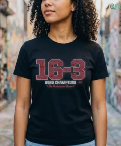 Carolina Hockey 16-3 2026 Champs Shirt