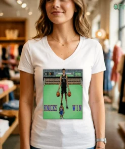 New York Knicks Jalen Brunson Punch Out Victor Wembanyama Shirt