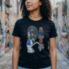 New York Knicks MF DOOM Mask Jalen Brunson Peeing On San Antonio Spurs Shirt