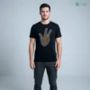 New York Knicks World Champs Ring Three Finger Celebration Black T Shirt