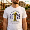 The Wait Is Over Larry O'Brien Trophy Vintage New York Knicks Champions NBA 2026 Shirt