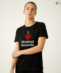 I Heart Medical Records T-Shirt