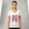 Shohei Ohtani Sho Time Los Angeles Dodgers Baseball Pink Lettering T Shirt