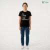 For Those I Love I Will Sacrifice Rainbow Typography Black Shirt