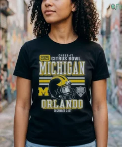 Michigan Wolverines Football Cheez-It Citrus Bowl T-Shirt