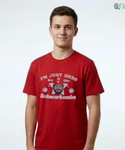 Kyle Schwarber I'M Just Here For The Schwarbombs T-Shirt